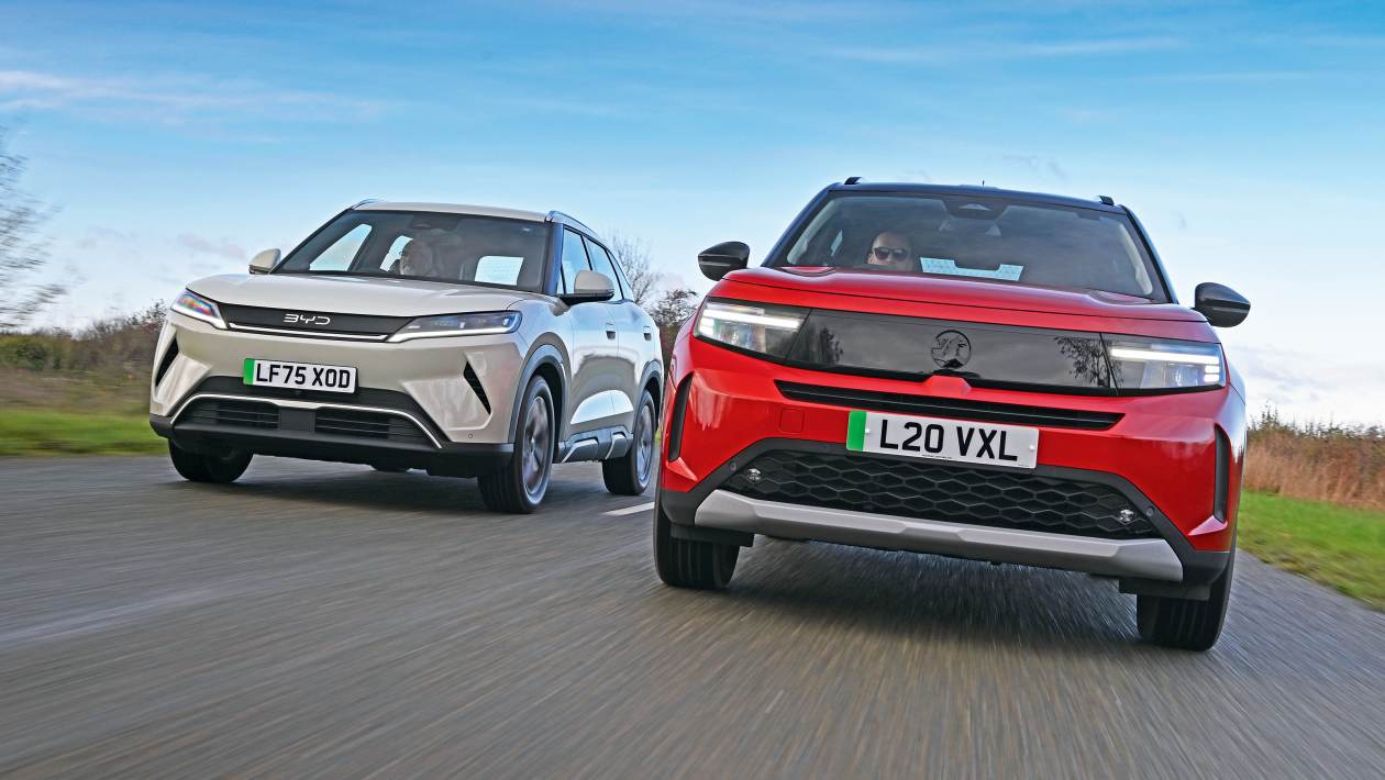 Vauxhall Frontera vs BYD Atto 2: will the British or Chinese SUV reign supreme?